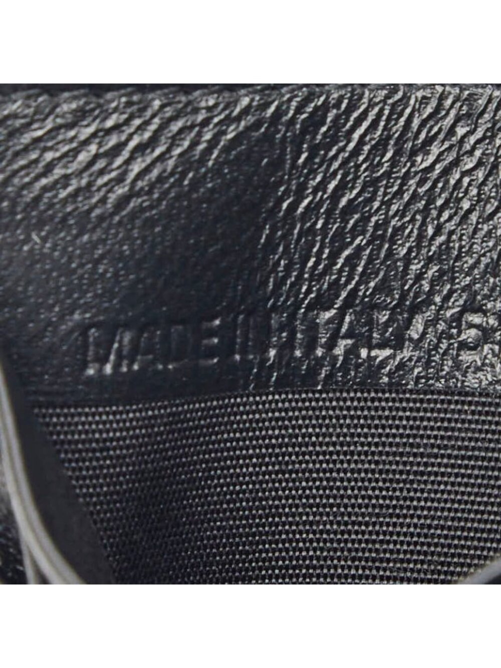 Balenciaga Logo Bifold Wallet Black Leather - Picture 9 of 10